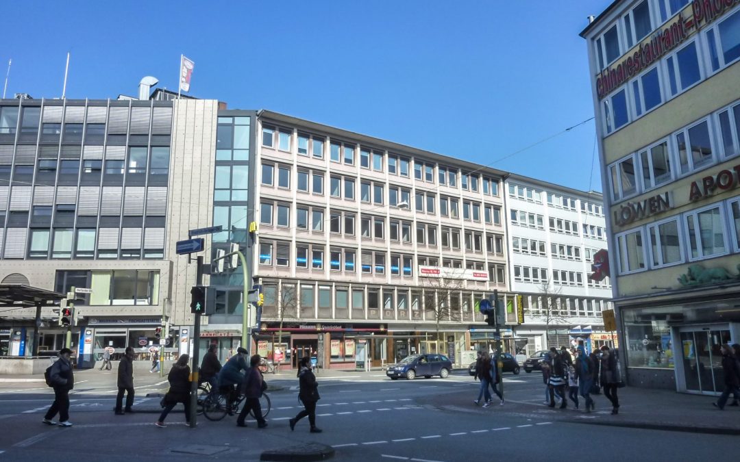 Zwei Büroetagen am Bielefelder Jahnplatz